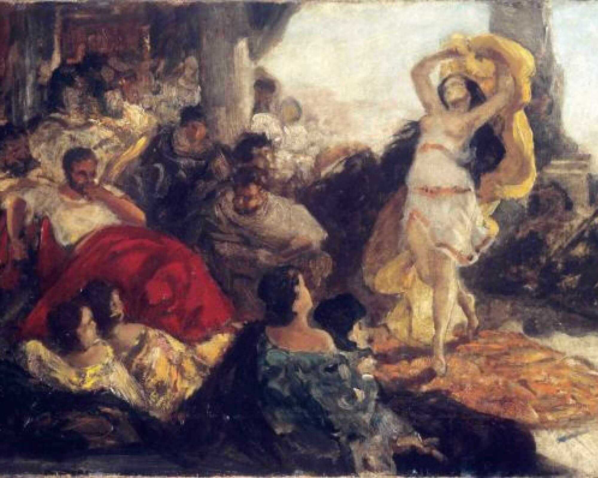 Maurycy Gottlieb Taniec Salome , 1879 r., Muzeum Narodowe w Kielcach