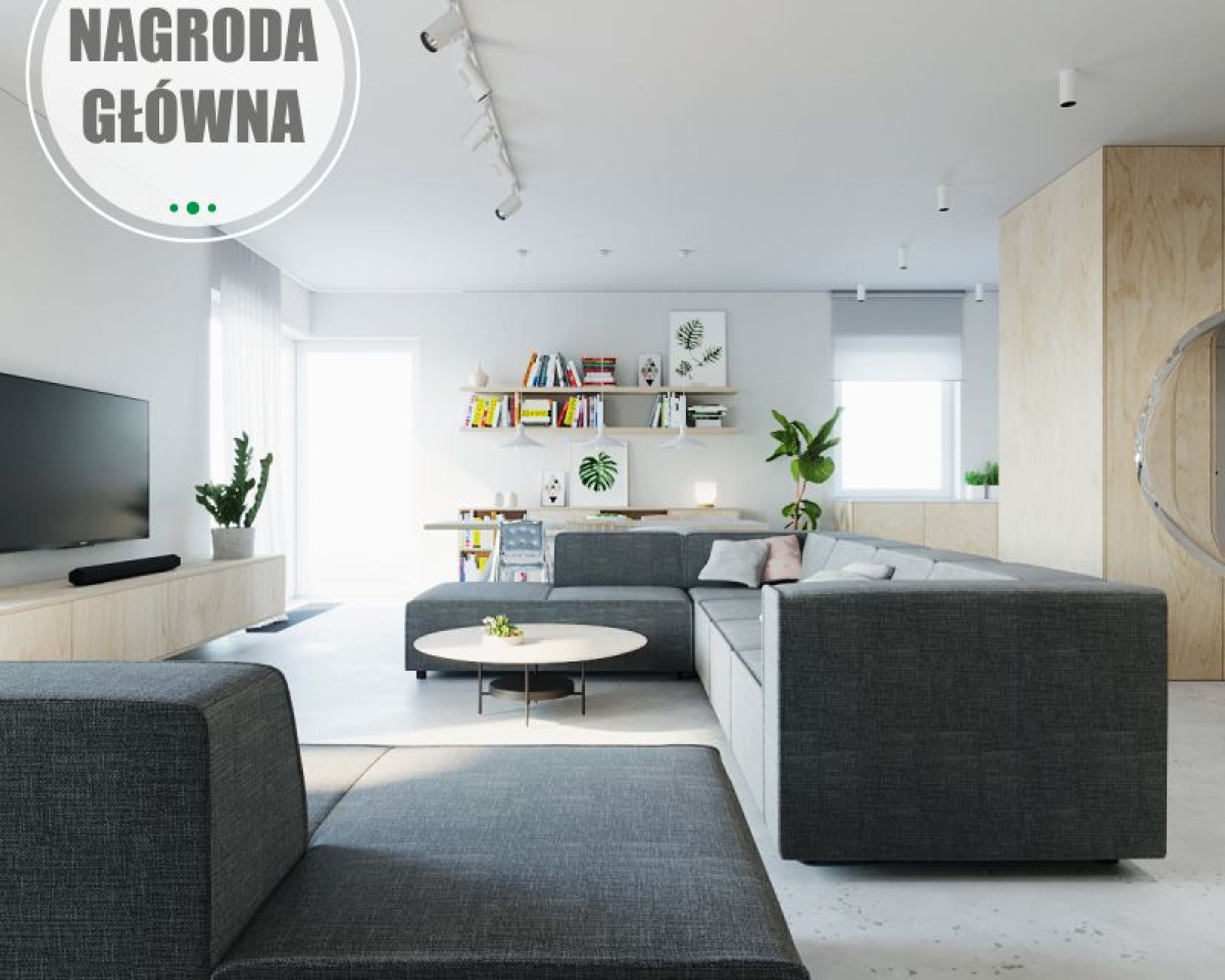 Nagroda główna dla 081 architekci za projekt Wnętrze MiM