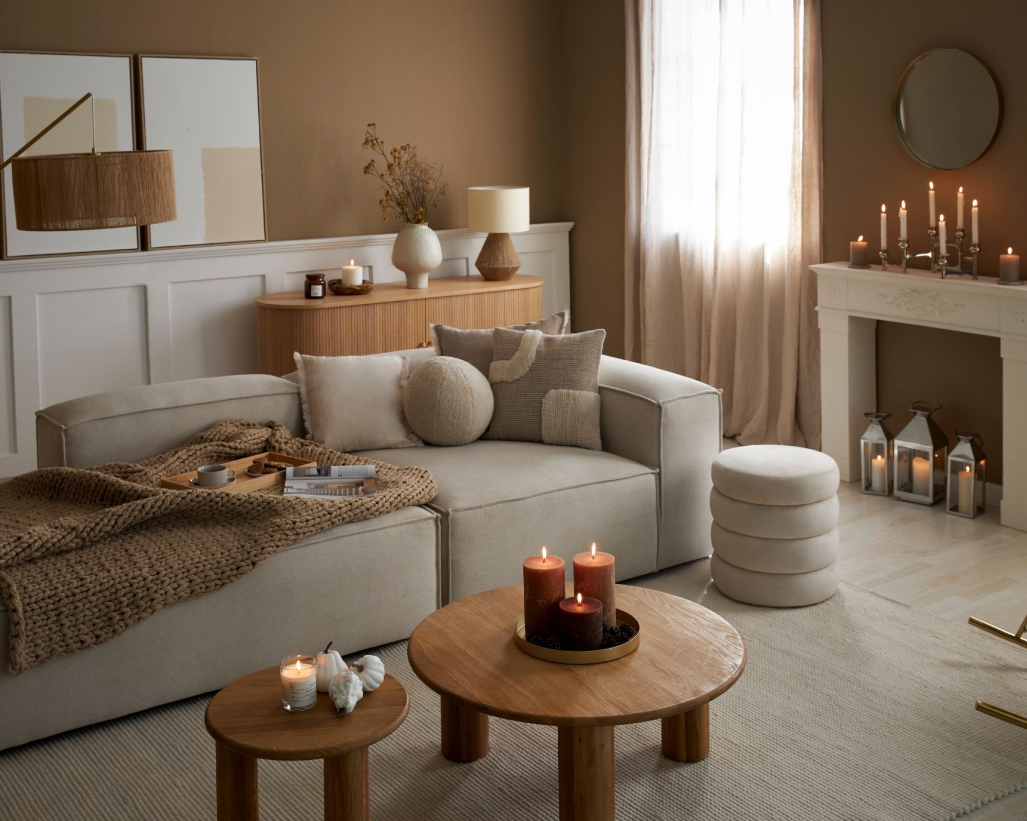 nowoczesne dekoracje zimowe