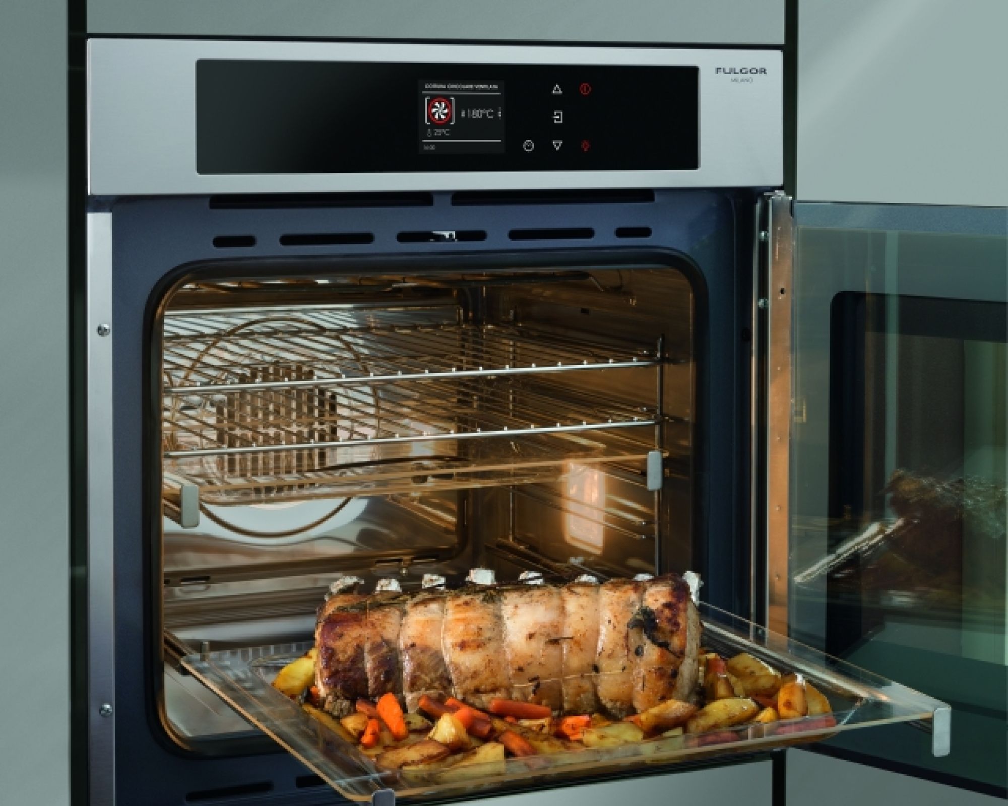 Piekarnik elektryczny CreActive (FCOS 6213 TM X), FULGOR Milano