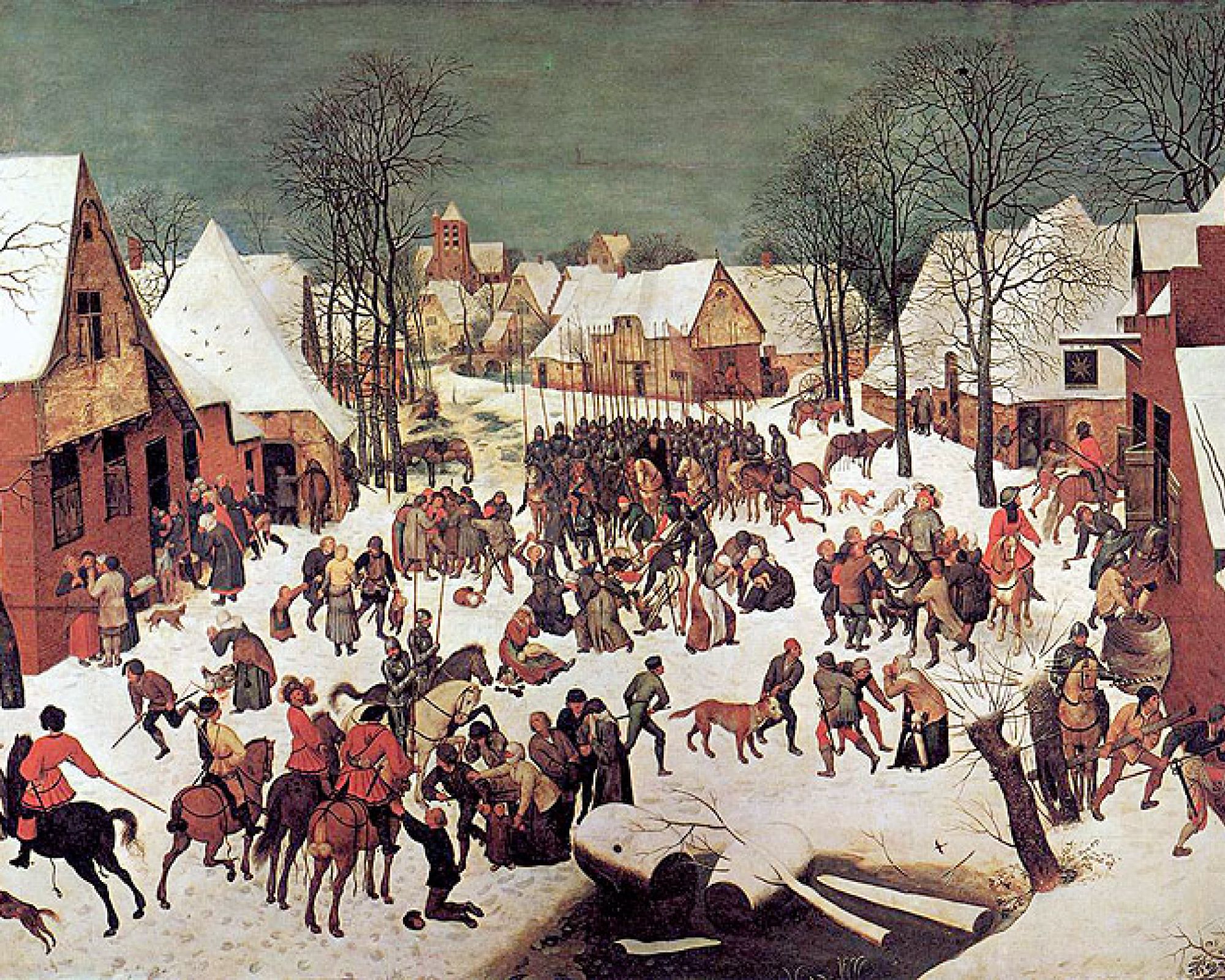 Rzeź niewiniątek , 1565 r., Pieter Bruegel Starszy