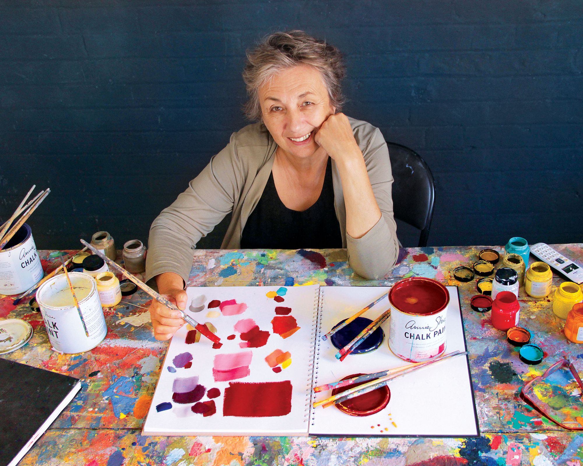 W pracowni Annie Sloan