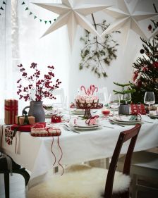 ozdoby świąteczne do domu styl skandynawski