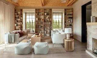 ciepłe i słoneczne wnętrze krakowskiego domu z oranżerią