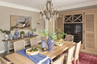 jadalnia w stylu prowansalskim