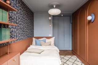 ciepłe kolorowe sypialnie