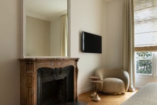 sypialnie w luksusowych apartamentach