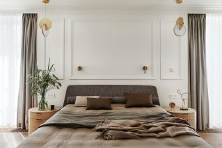 styl art deco sypialnia