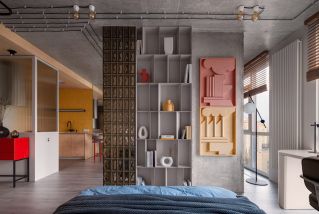 ścianka działowa z luksferów