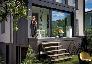 dom kostka nowoczesny