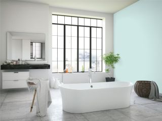 Modne kolory ścian 2026 aranżacja łazienki