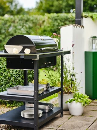 grill węglowy do ogrodu