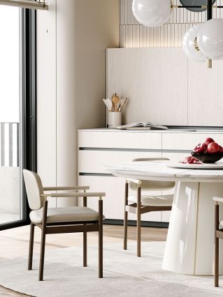 Pantone Cloud Dancer kolor roku 2026 we wnętrzach