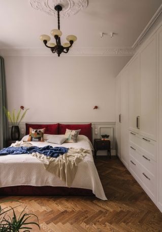 przedwojenny szyk w sypialni