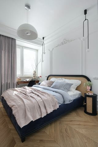 mieszkanie 50 m2 aranżacja sypialni