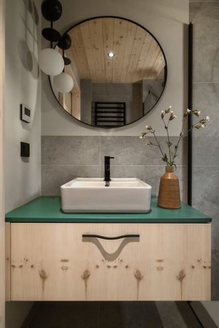 łazienka w stylu eko