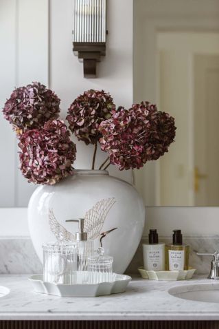 czarno białe łazienki modern classic