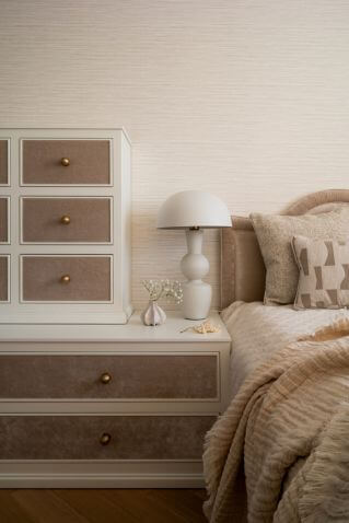 luksusowa kobieca sypialnia modern classic inspiracje