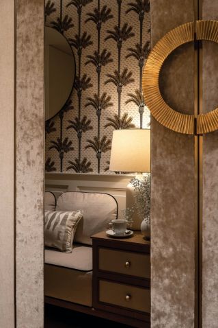 elegancki hol modern classic inspiracje