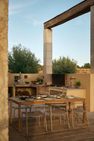 aranżacja kuchni ogrodowej