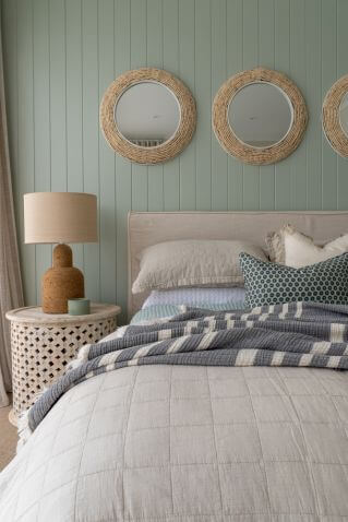 pastelowe kolory w sypialni