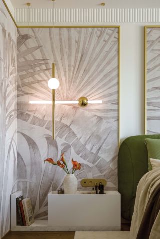 styl quiet luxury sypialnia