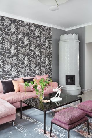 salon w stylu paryskim zdjęcia