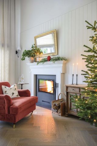 salon styl skandynawski z angielskim