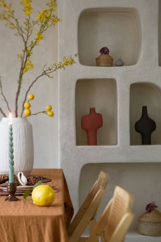 jadalnia w stylu boho