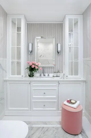 białe meble łazienkowe