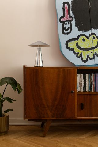 wnętrze urządzone w stylu vintage