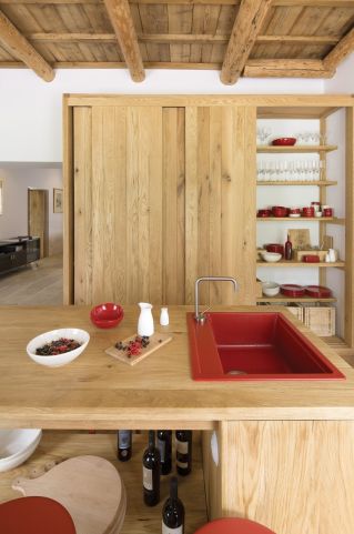 kuchnia rustykalna nowoczesna