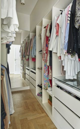 styl modern classic garderoba