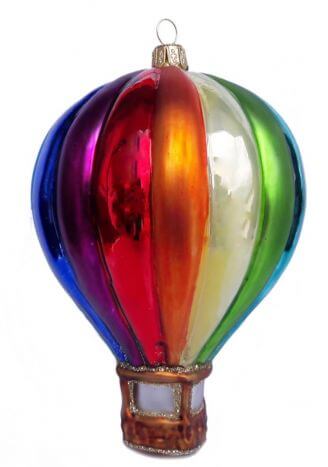Bombka choinkowa kolorowa balon