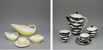 Wystawa Powszechny luksus Porcelana ZP Bogucice ze zbiorów Muzeum w Gliwicach