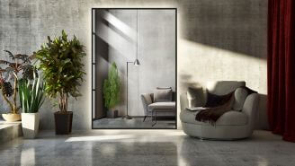 Duże lustro do przedpokoju