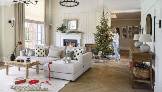 styl skandynawski połączony z angielską przytulnością