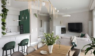 przytulny i elegancki nowoczesny apartament w poznaniu