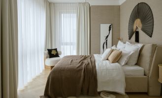 glamour i japandi w kobiecym wnętrzu