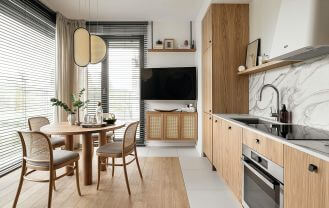 jak urządzić małe mieszkanie 38 m2