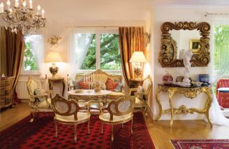 Salon w stylu Ludwika XV. Pałacowy apartament