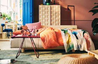 nowa kolekcja IKEA PS 2026 ożywia przestrzeń ruchem i kolorem