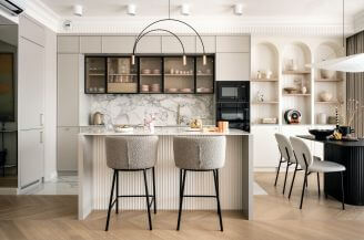 kuchnia kaszmirowa z czarnym