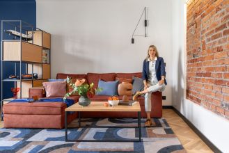 nowoczesna przestrzeń w zabytkowych wnętrzach