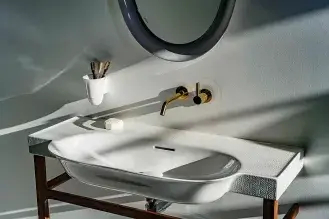 blat zintegrowany z umywalką