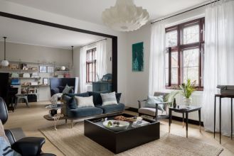 salon w stylu vintage