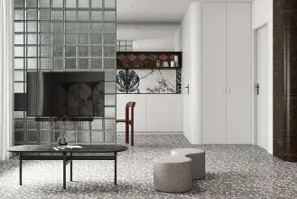 ścianka działowa z luksferów