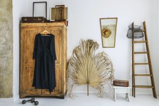 mieszkanie w stylu wabi sabi