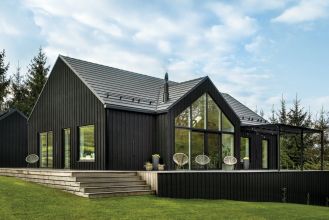 przytulny ekologiczny dom w stylu skandynawskim