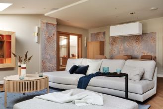 kącik wypoczynkowy w domu